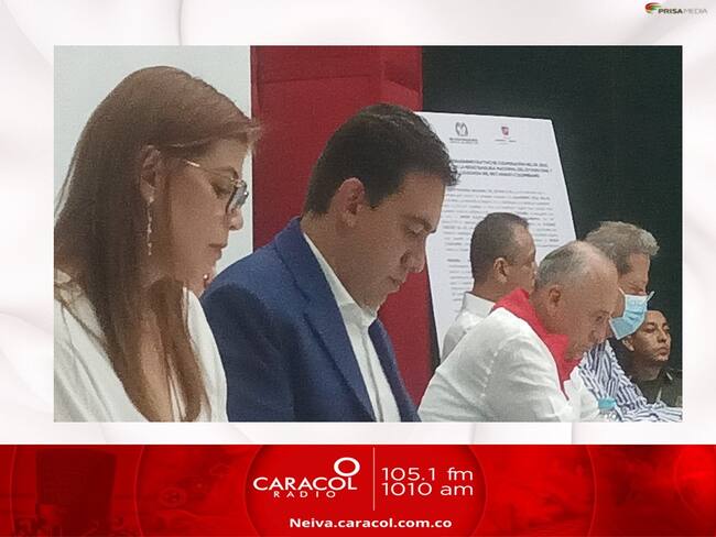 En Neiva para implementar registro civil en línea y autenticación biométrica.