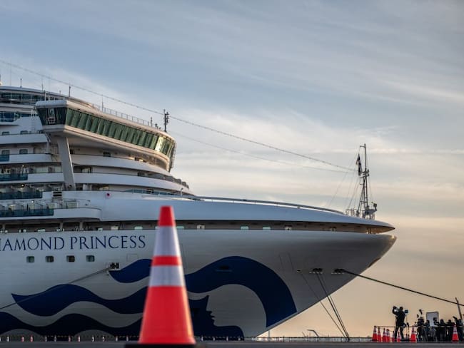 Colombiano a bordo de crucero en cuarentena por coronavirus en Japón