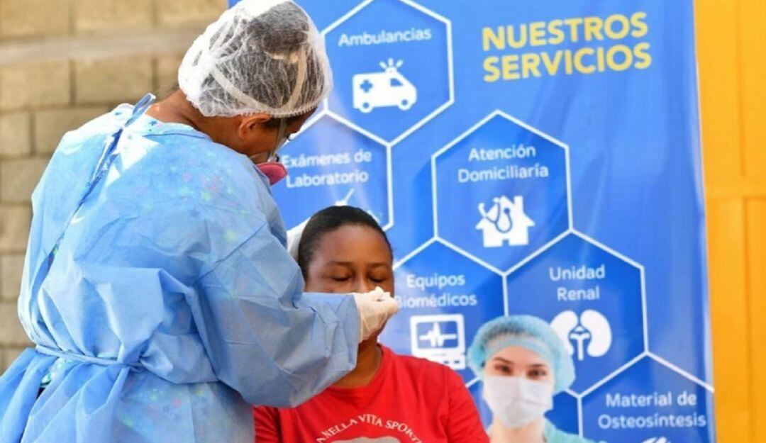 Pruebas rápidas de COVID-19 en Cartagena