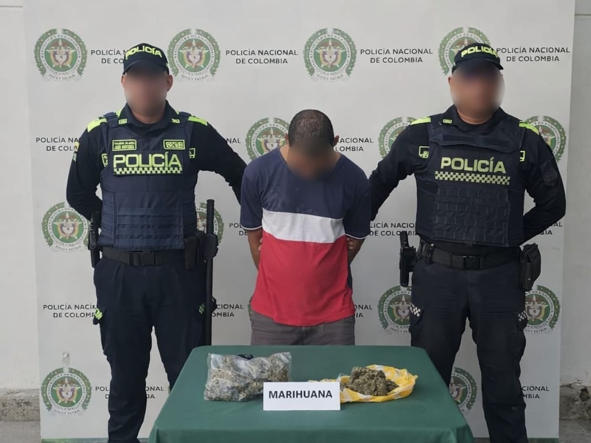 Con más de 1.100 dosis de estupefacientes fueron capturados cuatro presuntos delincuentes