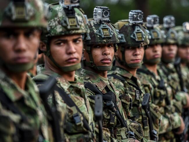 Soldados del Ejército Nacional de Colombia. Foto: Getty Images.