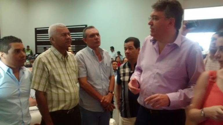 Ministro de Hacienda Mauricio Cárdenas, de visita en Barranquilla