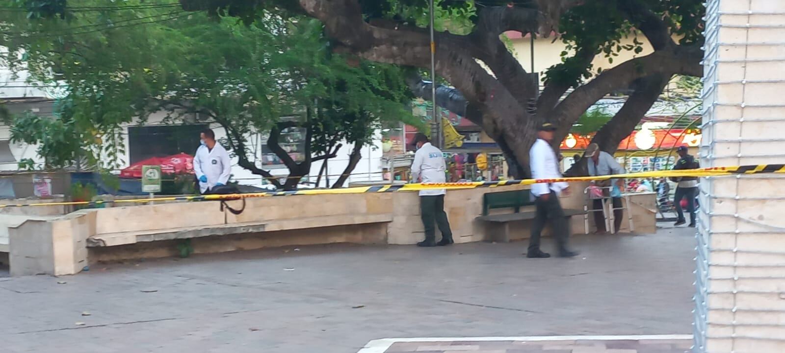 Nuevo atentado a bala en el parque Santander de Sincelejo