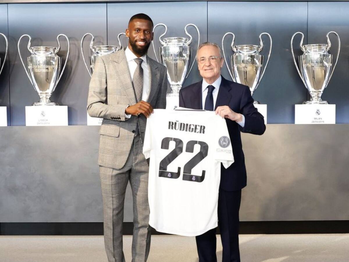 Rüdiger: “Hubo interés del Barcelona, pero sólo quería jugar en el Madrid"