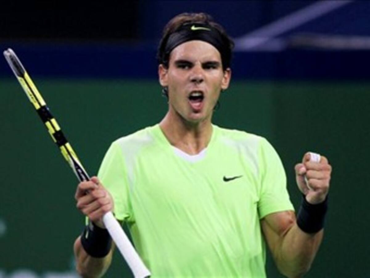 Nadal vence a Wawrinka en su debut en el Masters de Shangai