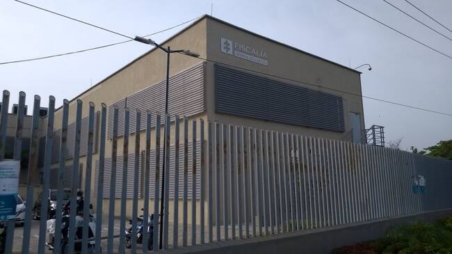 Sede de la Fiscalía en el barrio Canapote