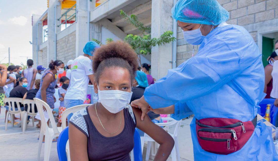 La jornada estuvo dirigida principalmente a niños, niñas y adolescentes de este sector de la ciudad