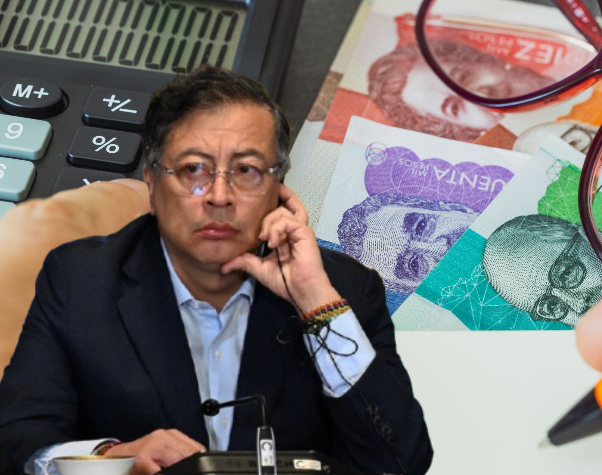 Gustavo Petro y dinero | Fotos: GettyImages