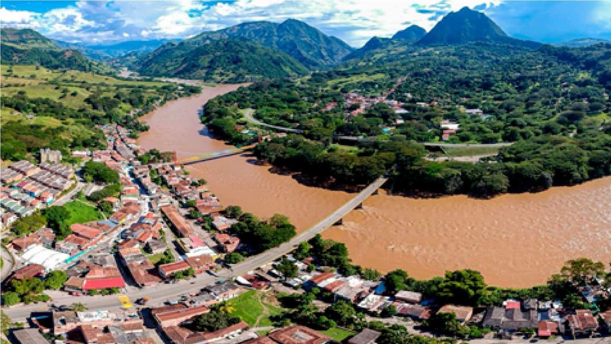 La Pintada emitió la alerta naranja en el río Cauca por las lluvias en el eje cafetero