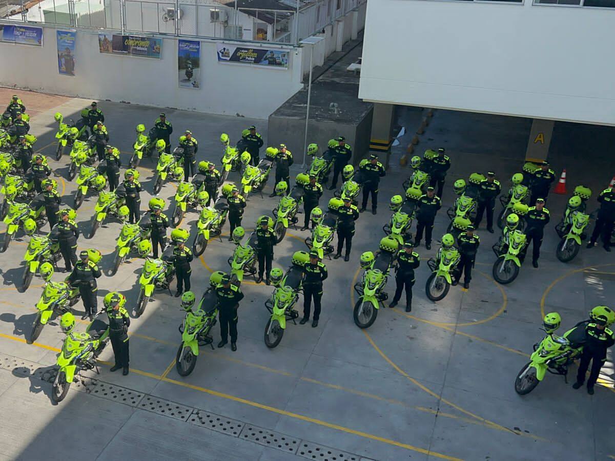 Policía realizará caravana para garantizar seguridad durante fin de año en Cartagena