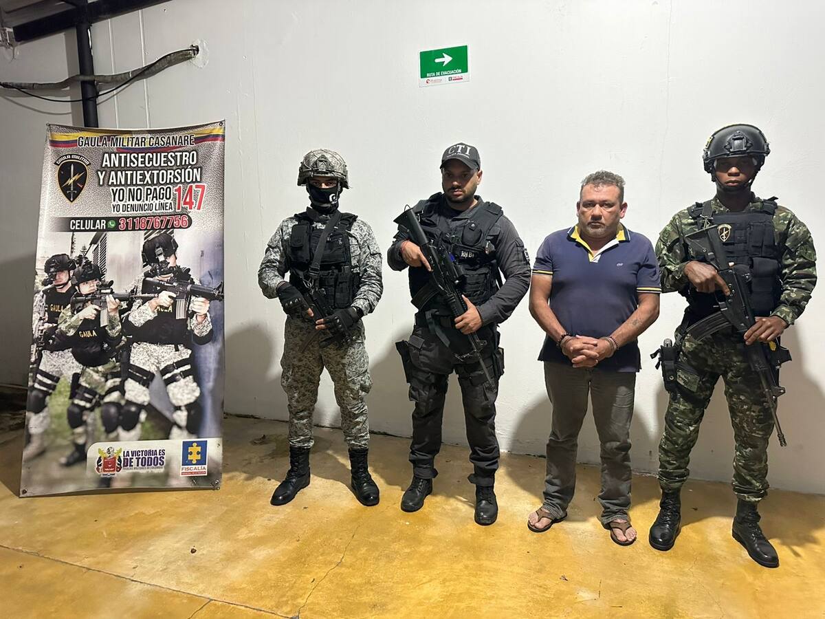 Alias “Alfredo”, cabecilla de finanzas del Clan del Golfo, fue capturado en Casanare