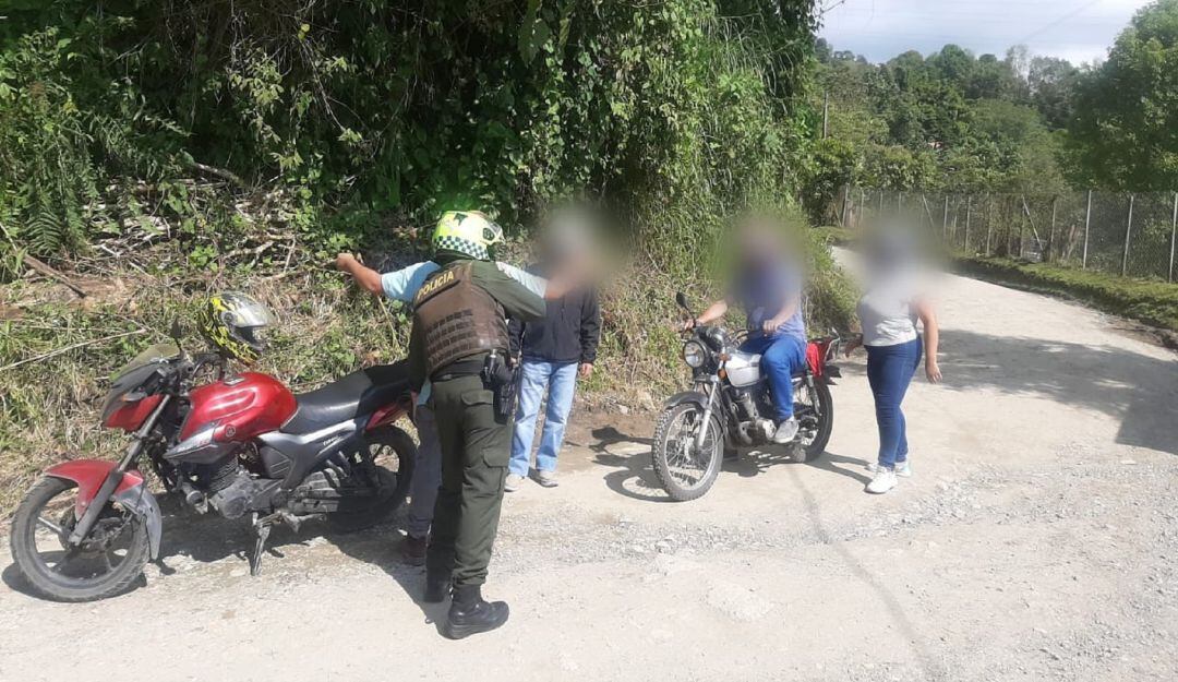Operativos de seguridad en Manizales y Villamaría.