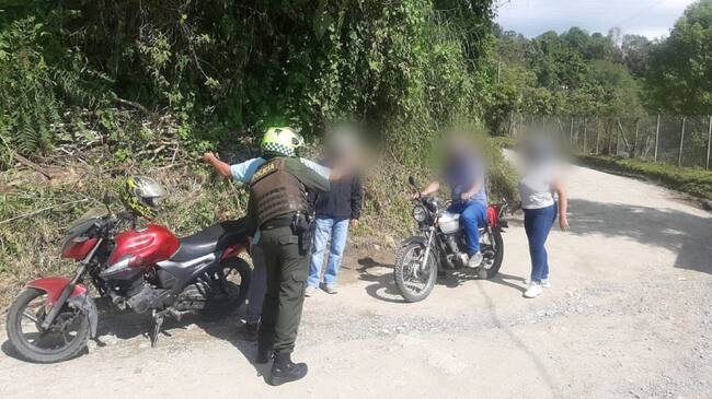 Operativos de seguridad en Manizales y Villamaría.