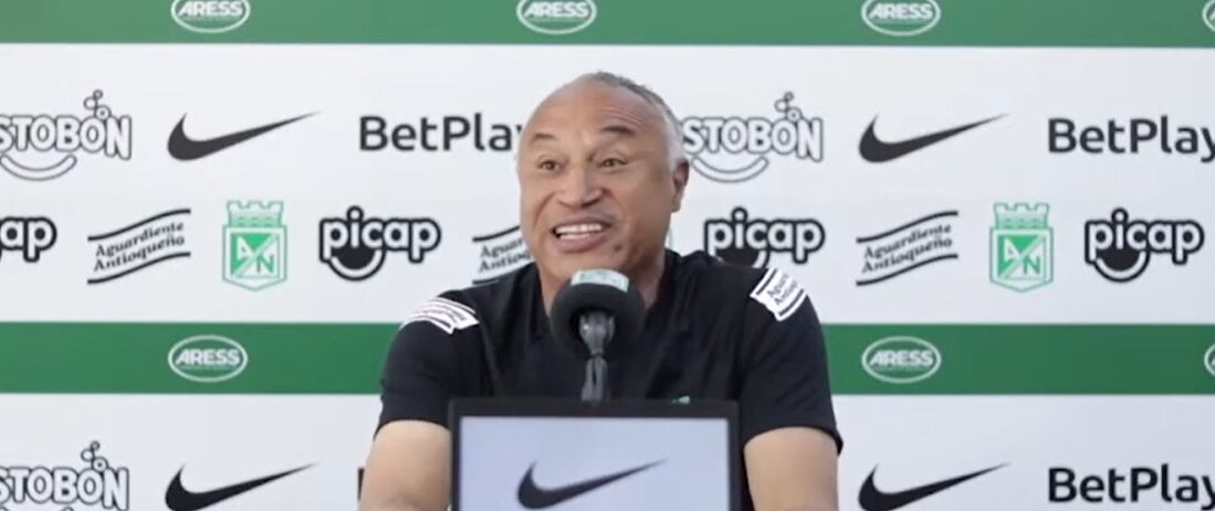 William Almaral, técnico encargado de Nacional / Nacional.