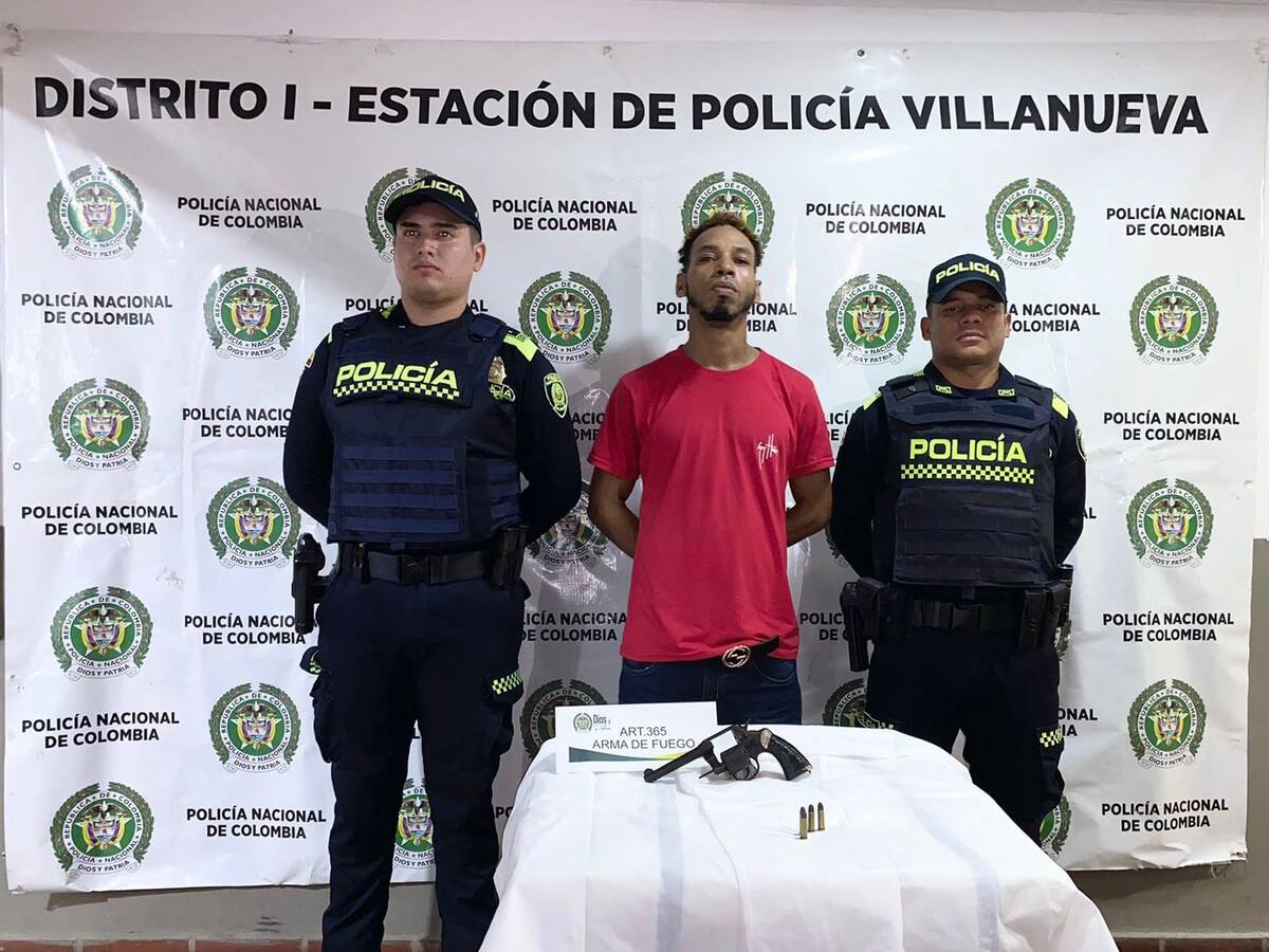 Cayó hombre con presunta arma de fuego ilegal en Villanueva, Bolívar