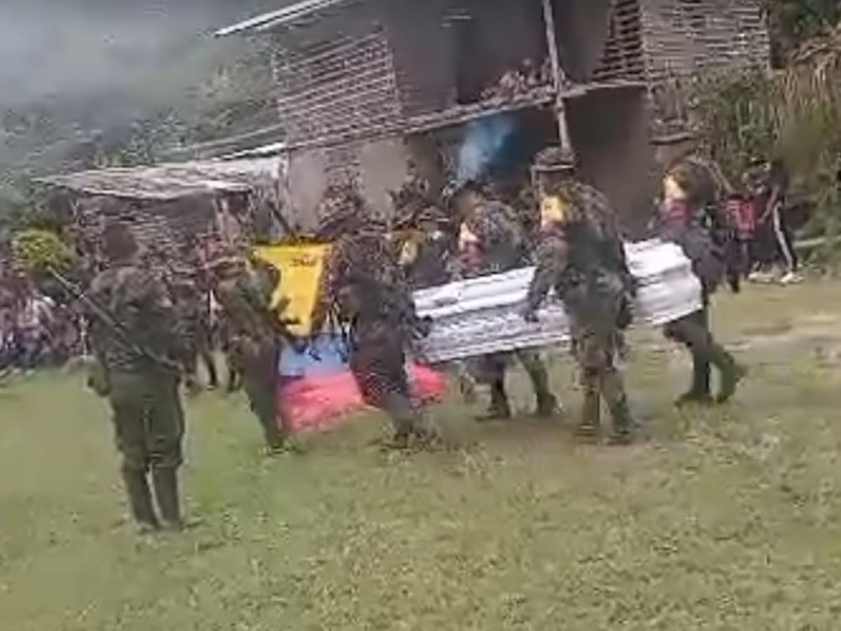 Video confirmaría muerte de alias Sebastián en combates con el ejército en el Huila.