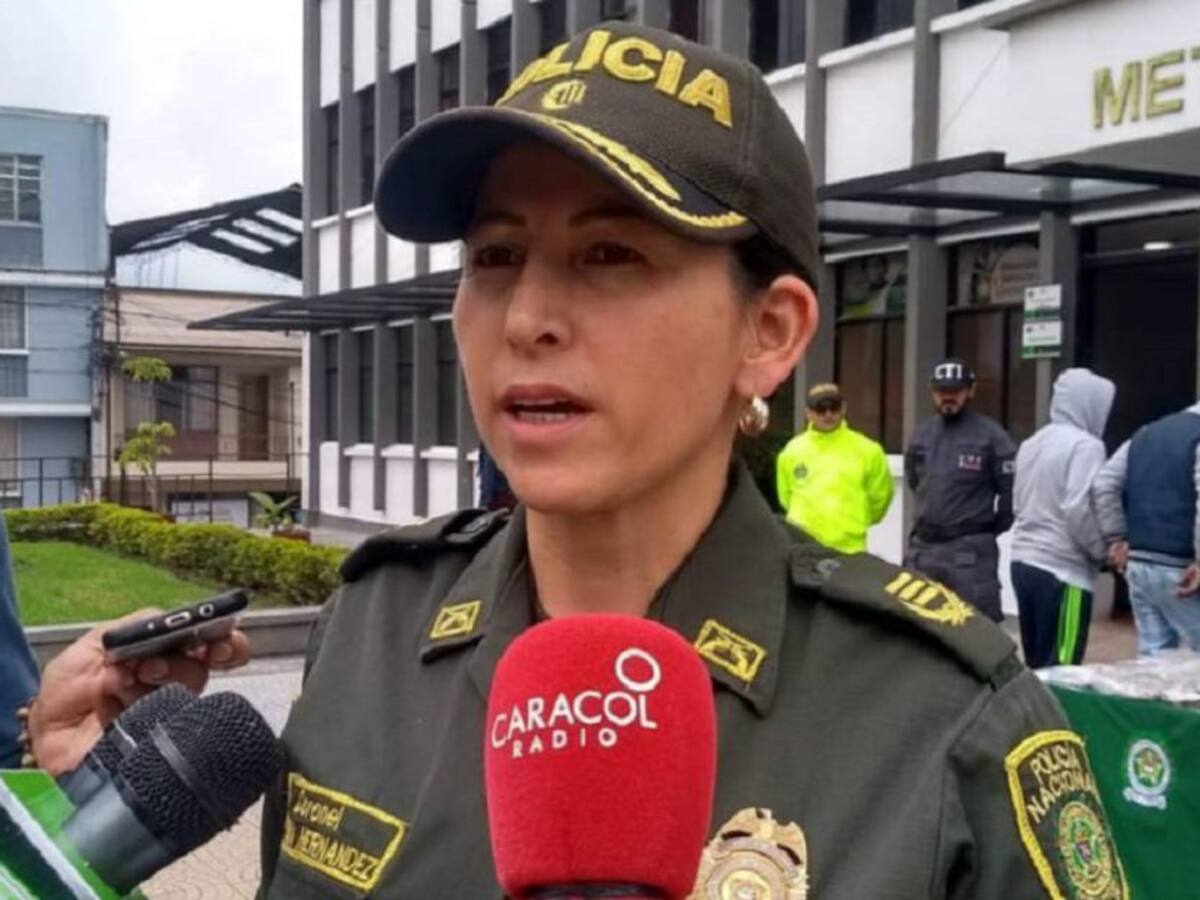 Regional 3 Eje Cafetero tiene nueva comandante se trata de Sandra Hernández