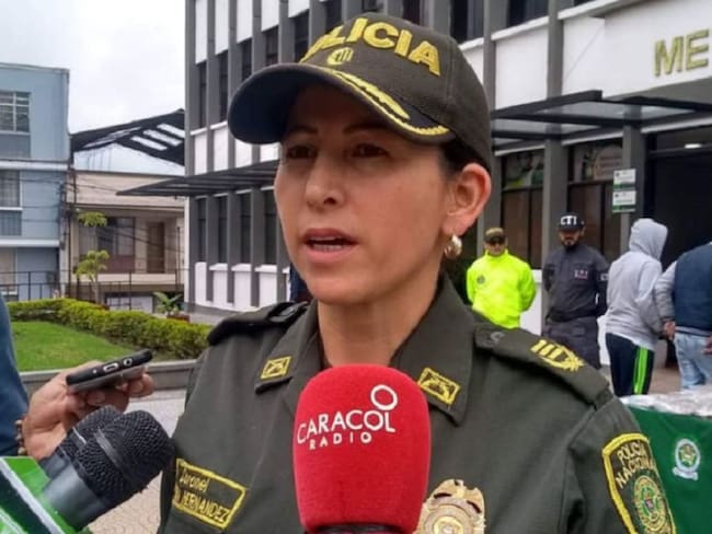Sandra Patricia Hernández, nueva comandate de la Regional 3 Eje Cafetero.