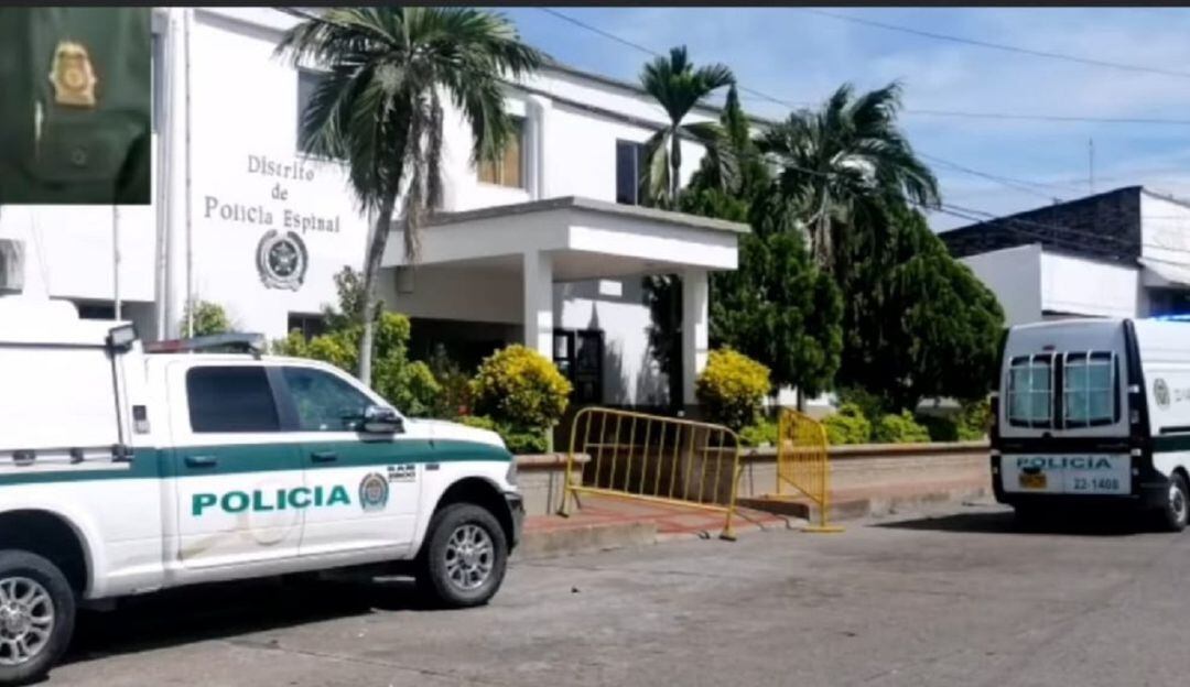 Estación de Policía en Espinal, Tolima