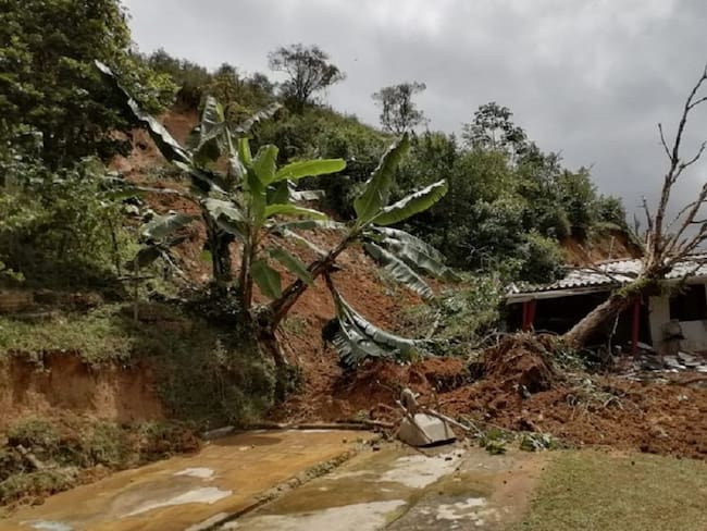 15 emergencias por lluvias se reportaron en 14 municipios de Antioquia