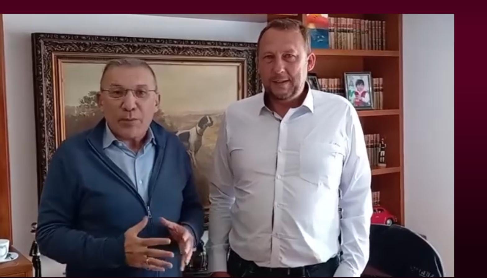 La Fuerza de la Paz, fue el partido que avaló la candidatura de Krasnov a la alcaldía