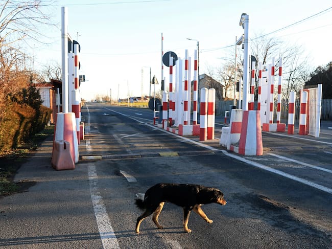 Frontera entre Bulgaria y Romania.
EFE/EPA/VASSIL DONEV