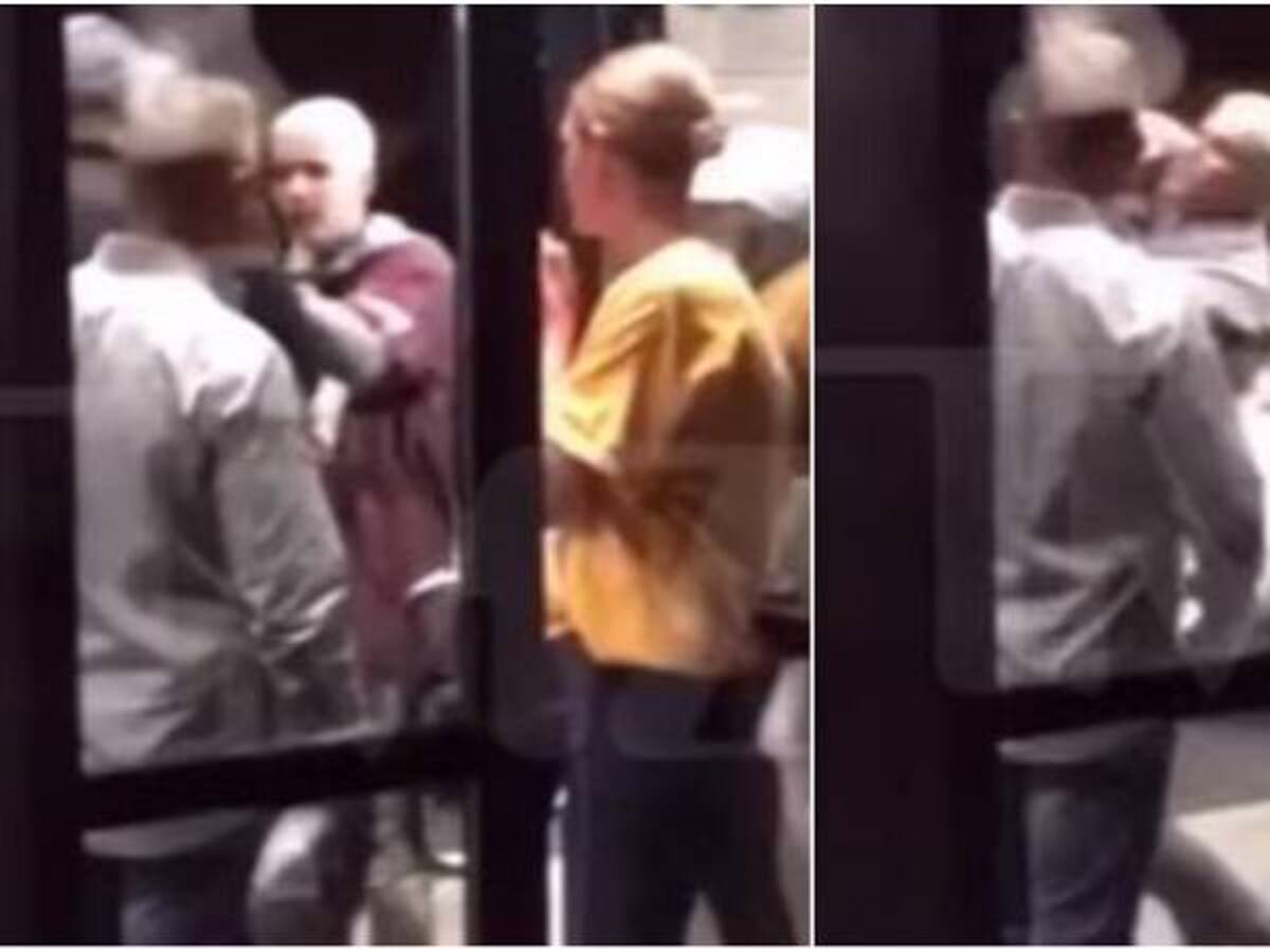 Justin Bieber es derribado a golpes en una pelea
