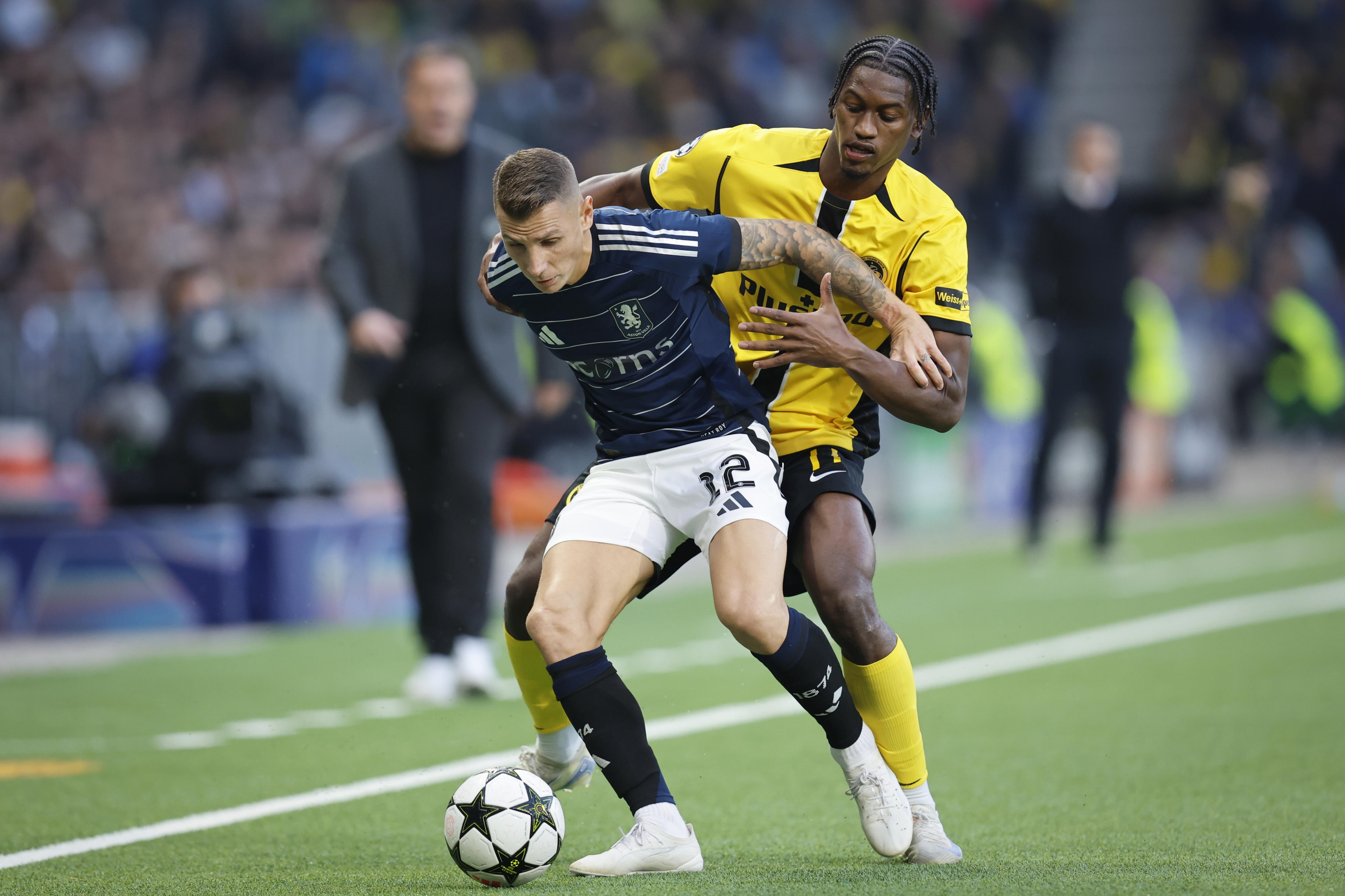 Young Boys Vs. Aston Villa (Liga de Campeones, Suiza) EFE/EPA/PETER KLAUNZER