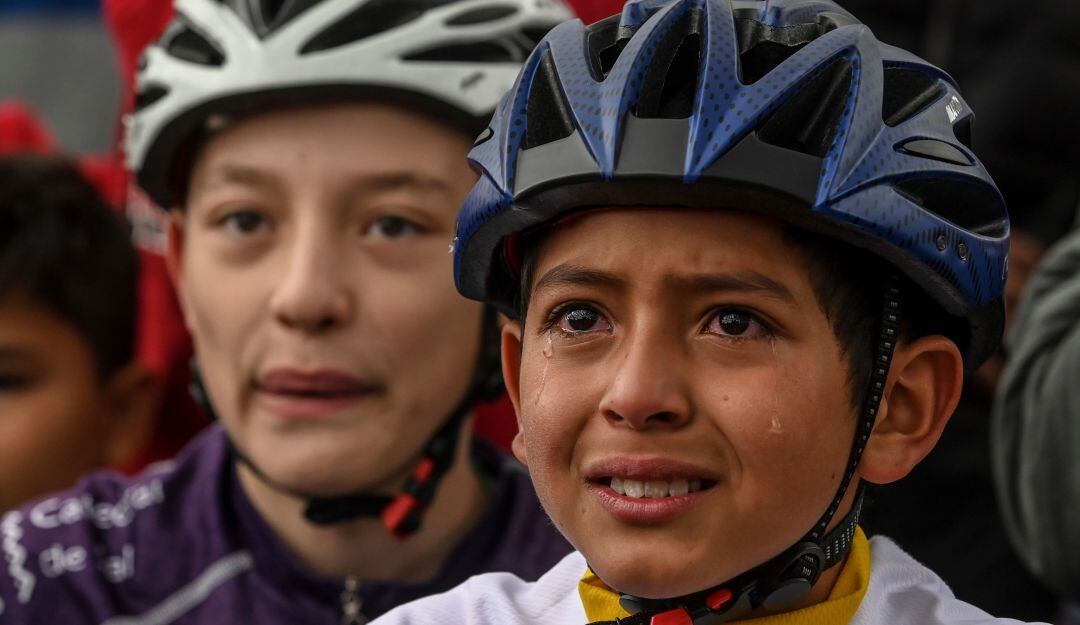 Julián Esteban, seguidor de Egan Bernal