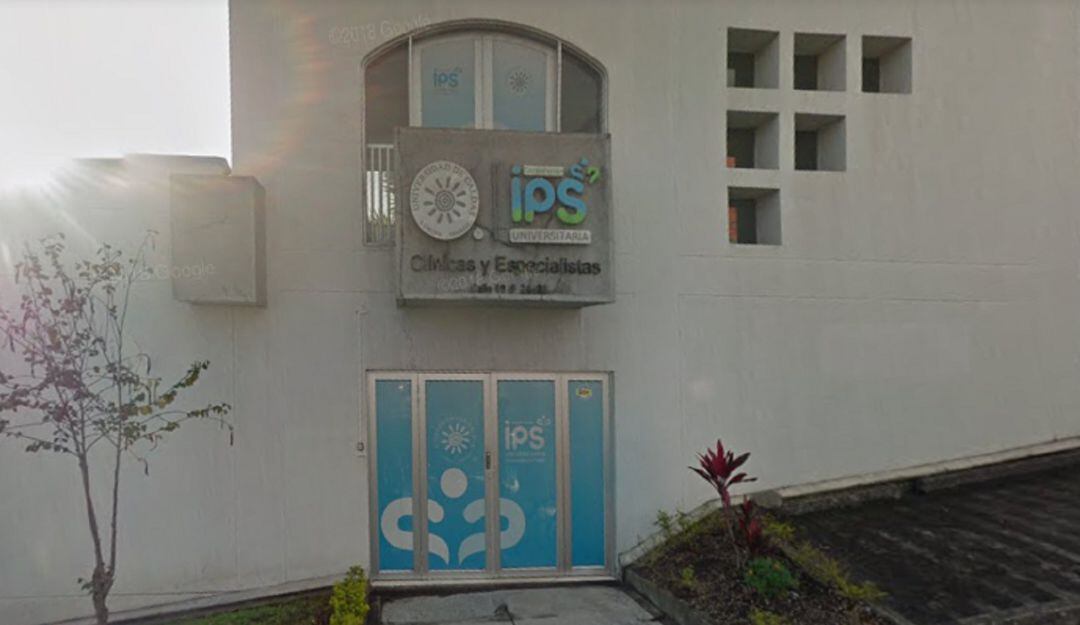 Sede de la IPS Universitaria.