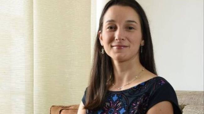 María Úrsula Botero, directora de la Corporación Cívica de Caldas. Crédito: Tomada de Twtter de María Úrsula Botero.