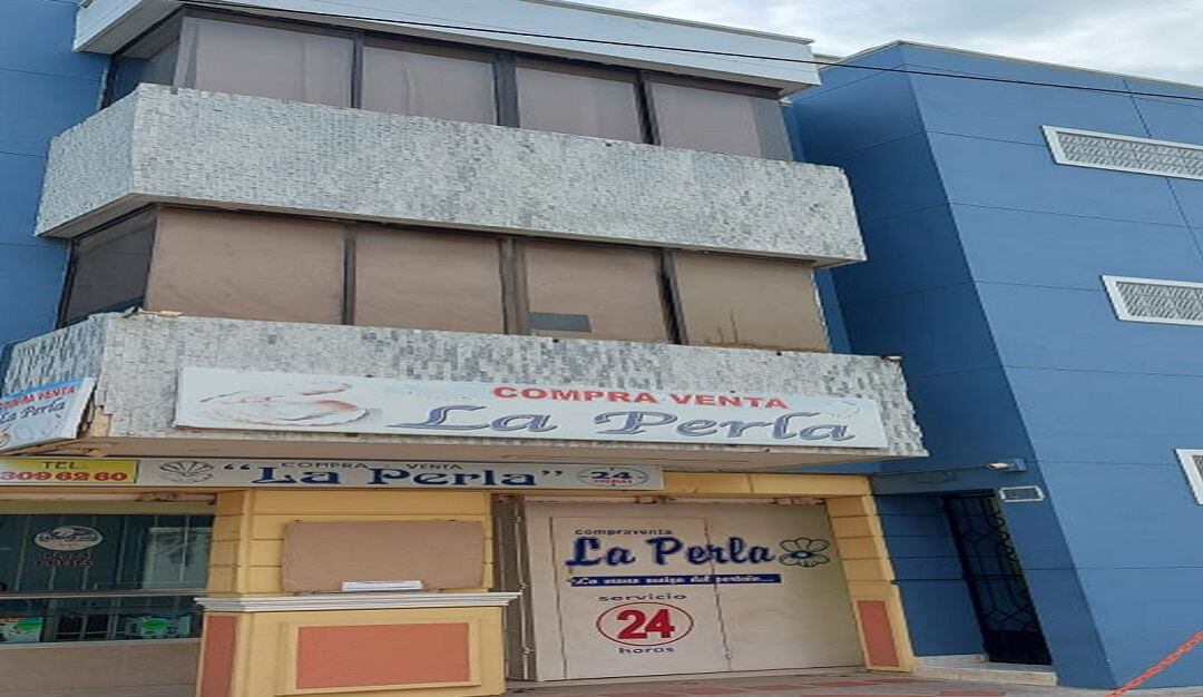 Edificio donde funciona el Juzgado Promiscuo del municipio de Puerto Colombia.