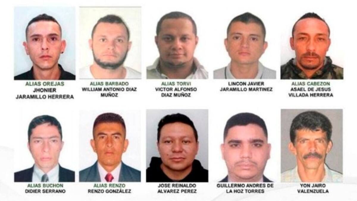 Hasta 20 millones de recompensa por información sobre delincuentes más buscados en el eje cafetero