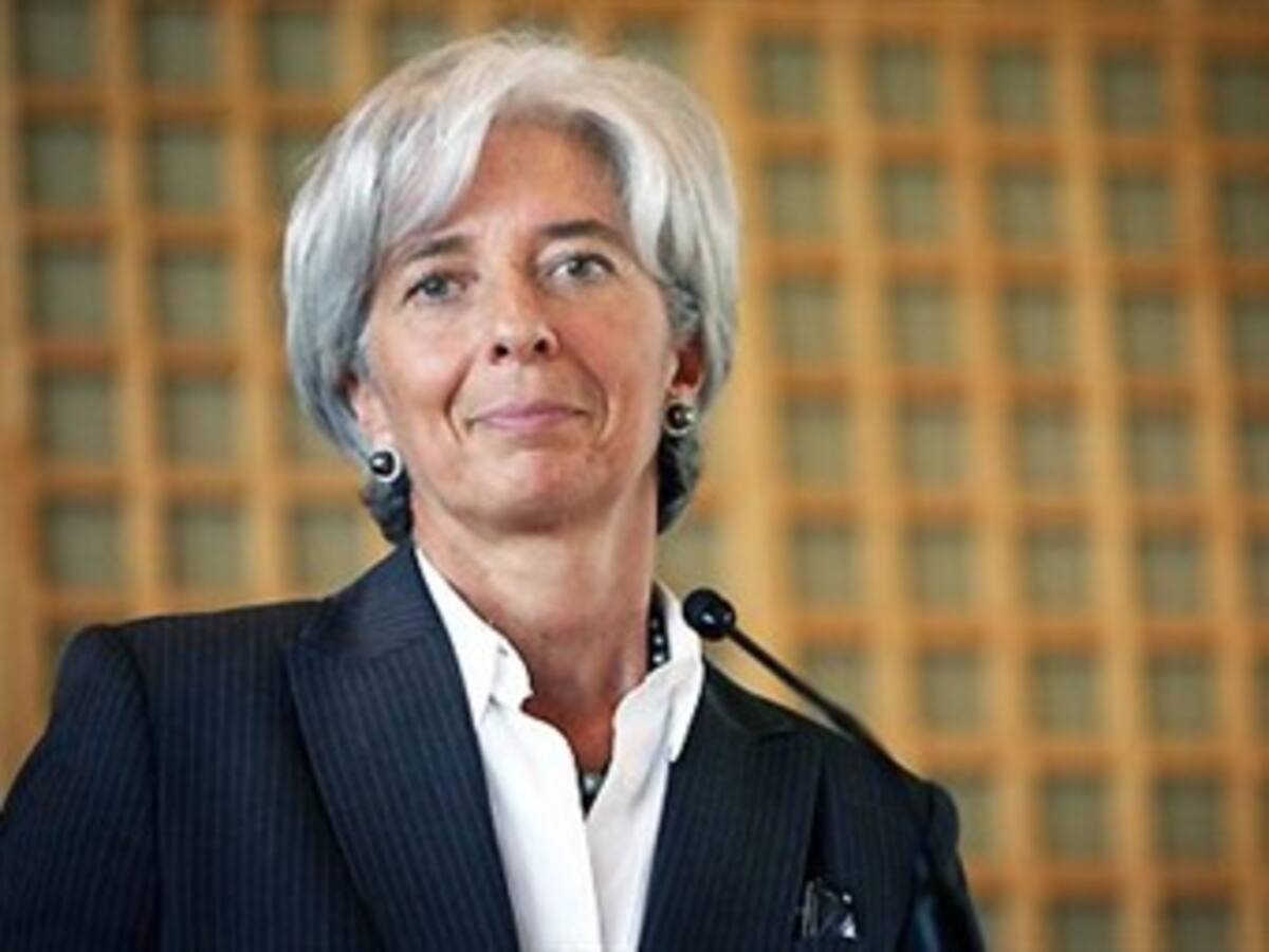 Christine Lagarde predice un año difícil para la economía mundial