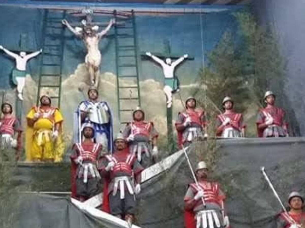 Dos años sin la semana santa en vivo en Filandia, Quindío por la pendemia