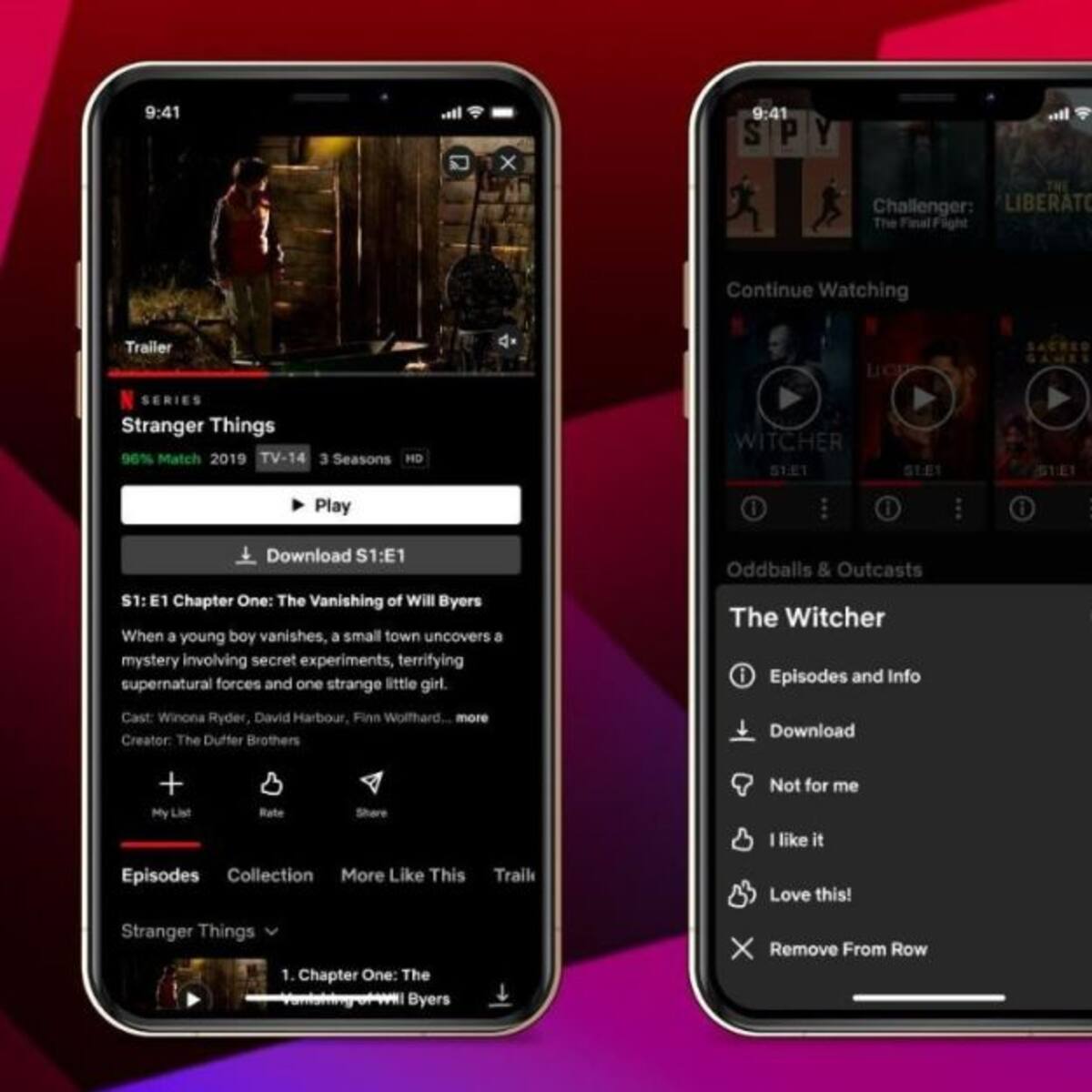Netflix introduce el botón 'Me encanta' para valorar sus series y películas