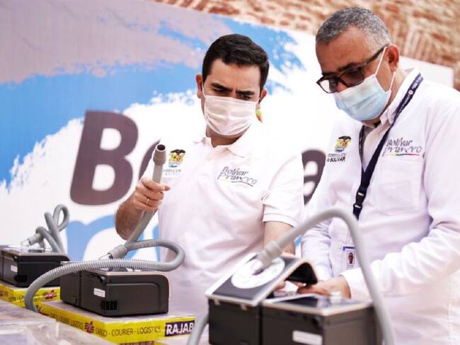 Bolívar recibe donación de 40 ventiladores para pacientes con COVID-19