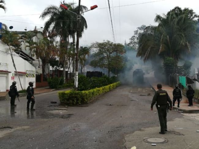 Disturbios se reportan en la universidad del Tolima