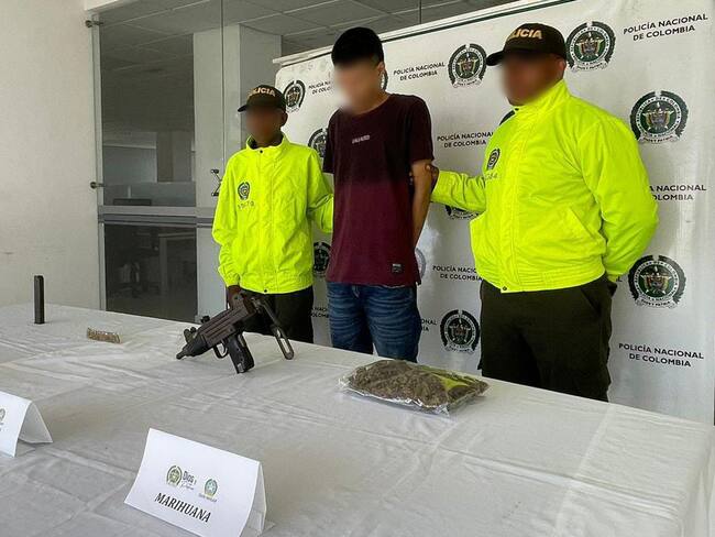 Capturado “Baltazar”, con una subametralladora y 15 cartuchos calibre 9 milímetros