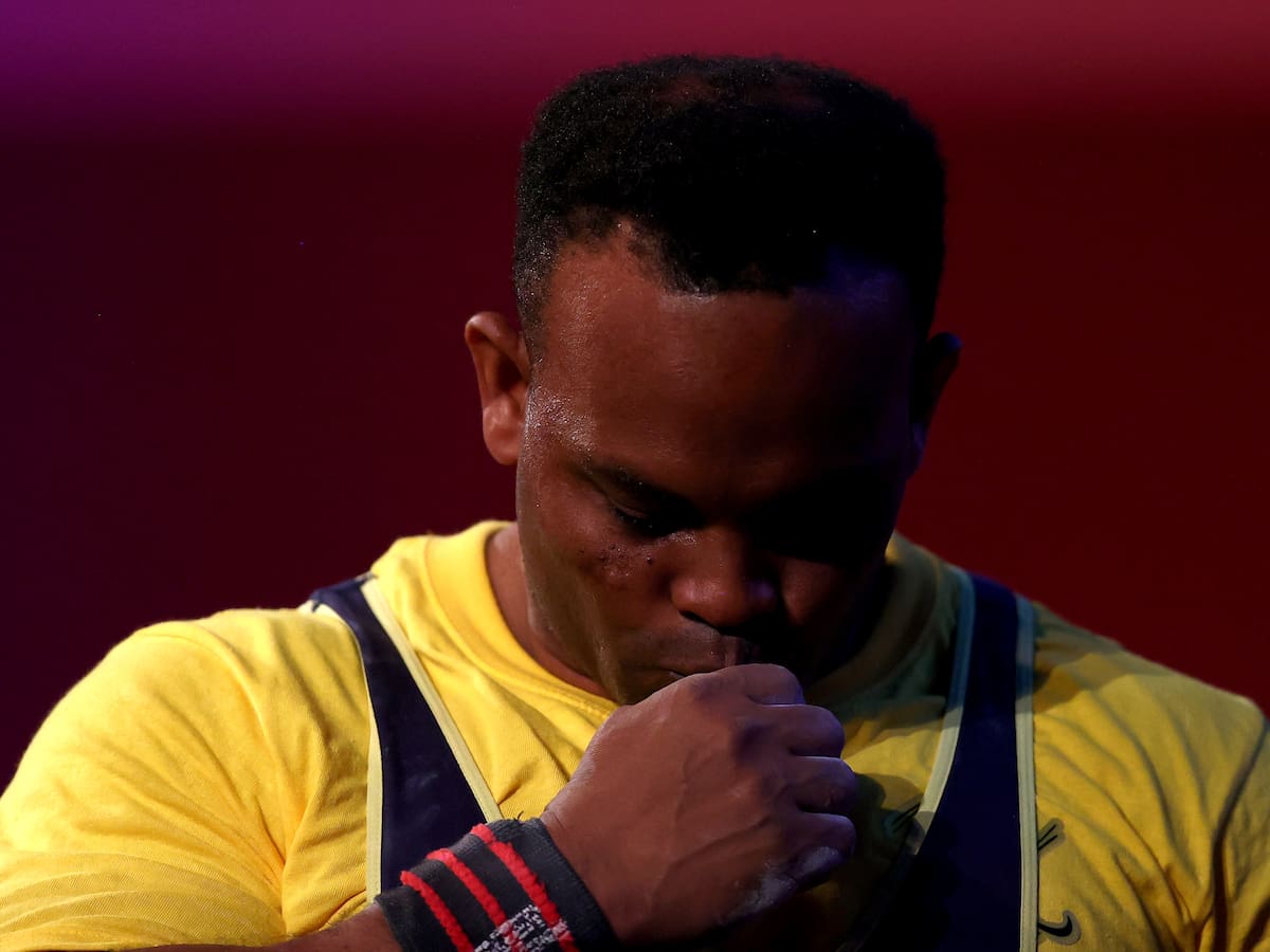 Fabio Torres gana la medalla de bronce en el Para Powerlifting 97 kilogramos