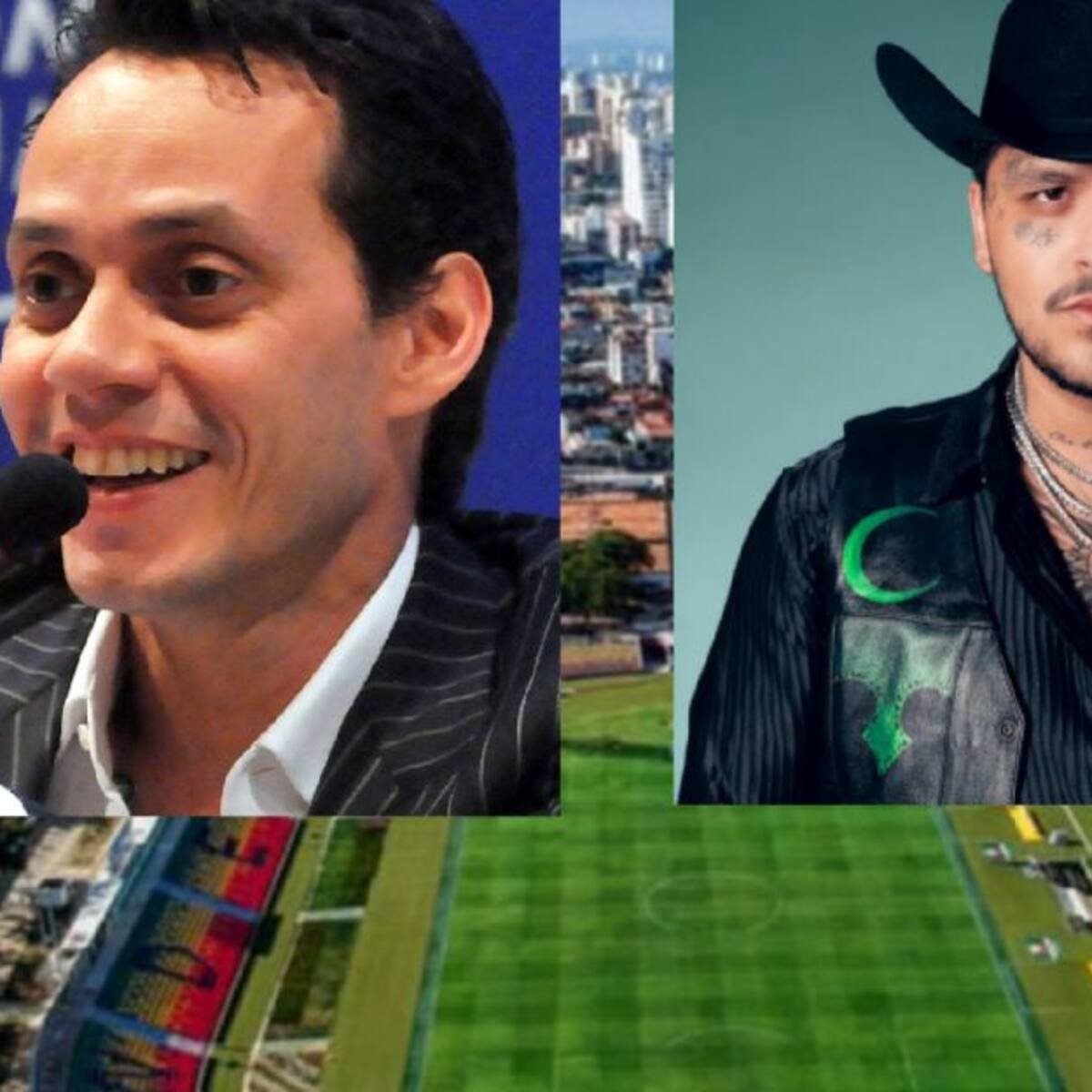 Marc Anthony y Cristian Nodal en Megaconcierto