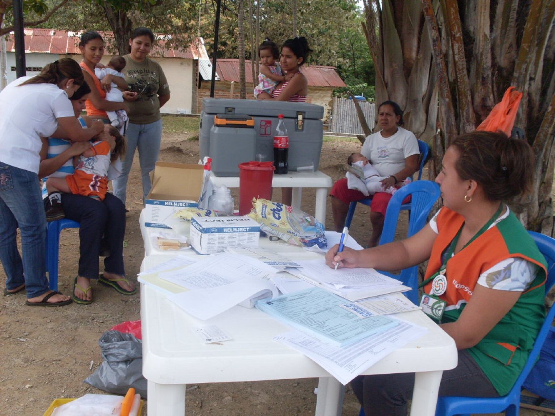 Todos contra el Sarampión y la Rubéola en el Huila