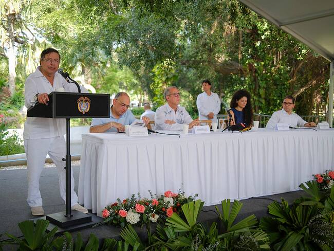 Presidente Gustavo Petro en Santa Marta