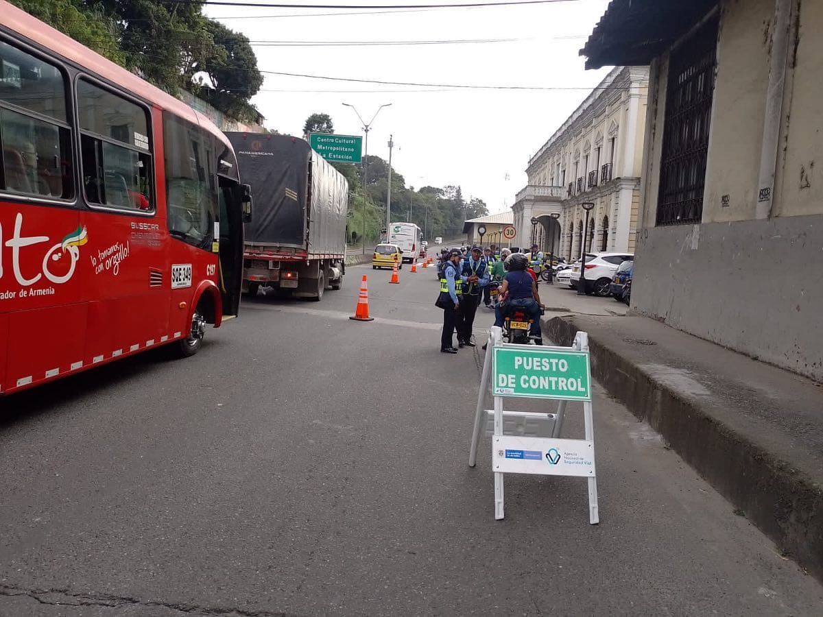 En semana santa no mezcle el alcohol con la gasolina, controles en Armenia