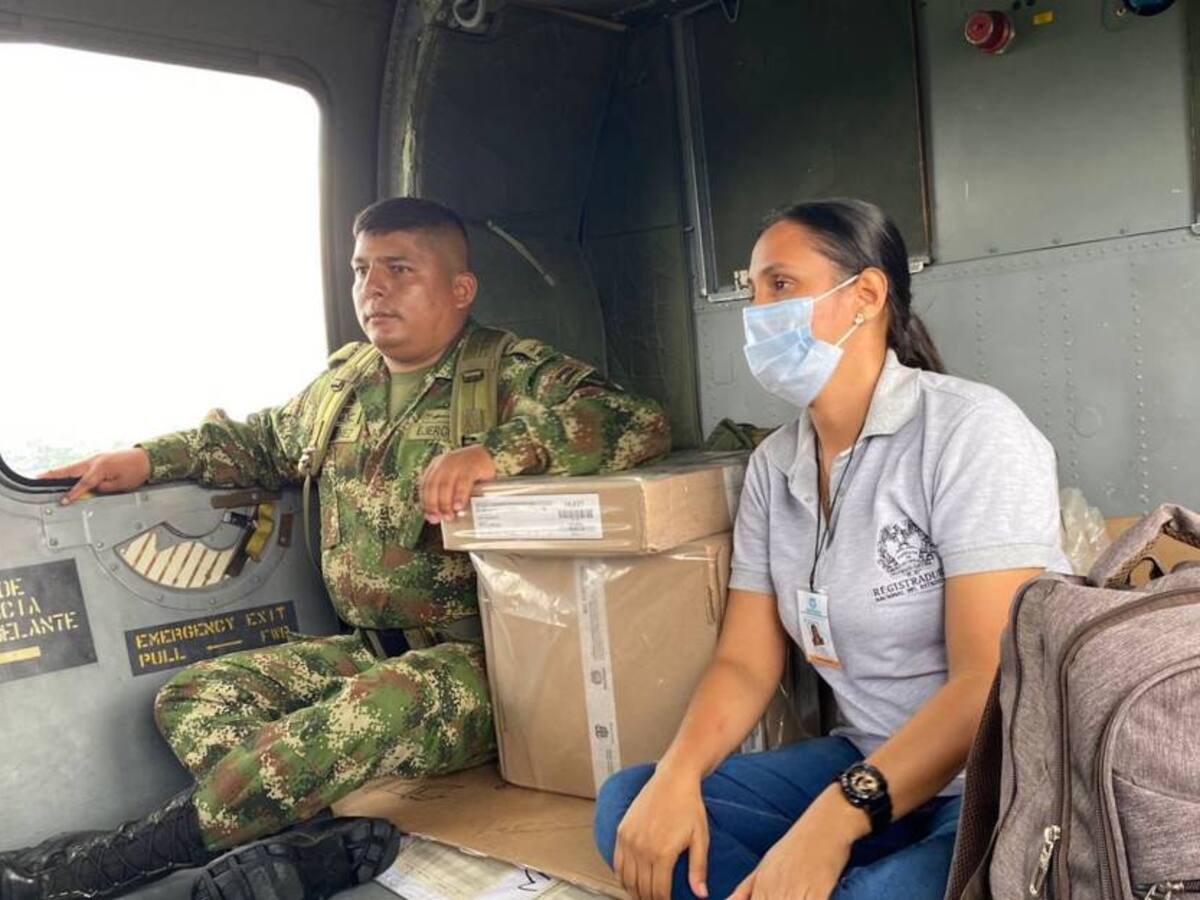 La democracia vuela a los rincones olvidados de Antioquia