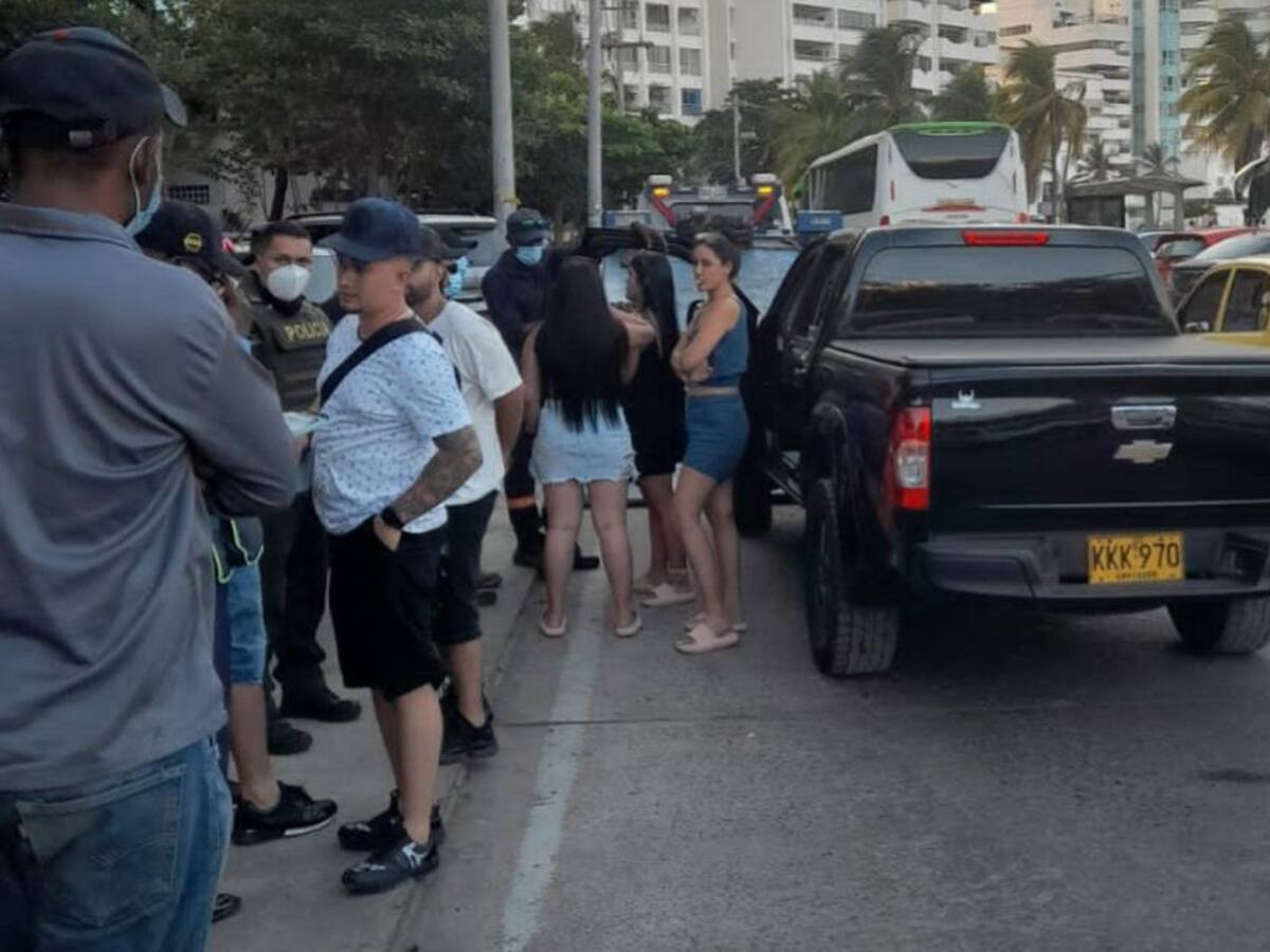 Turistas amenazaron a funcionario de la Secretaría de Interior en Cartagena