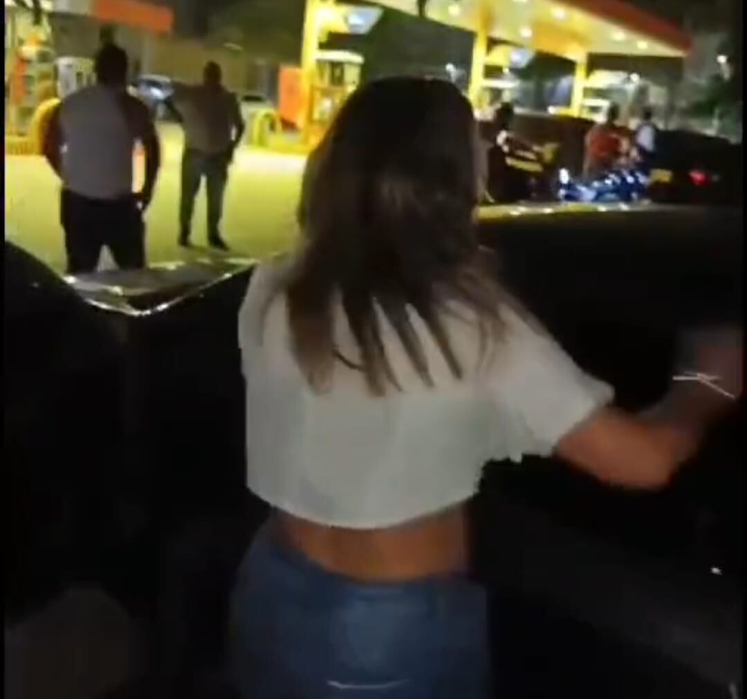 Captura del video del incidente