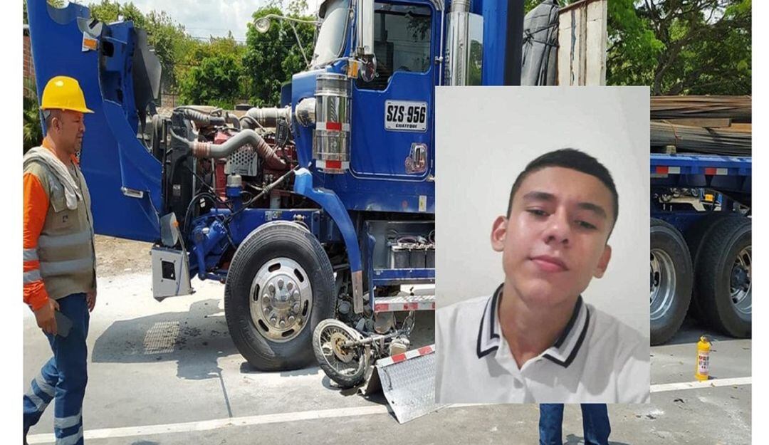 De acuerdo con información preliminar, los menores se movilizaban en una motocicleta que colisionó brutalmente contra una tractomula. 