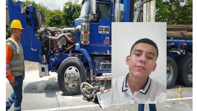 De acuerdo con información preliminar, los menores se movilizaban en una motocicleta que colisionó brutalmente contra una tractomula.