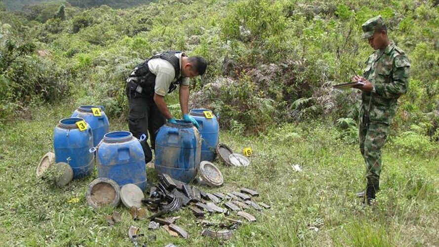 Las Farc esperan entregar el mayor número de caletas declaradas. Foto: Colprensa